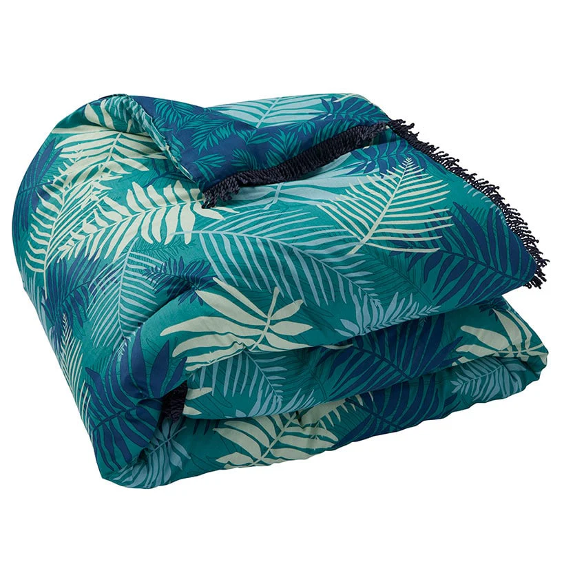Summer Palm Reversible Comforter Set or Decorative Pillow - Image 5