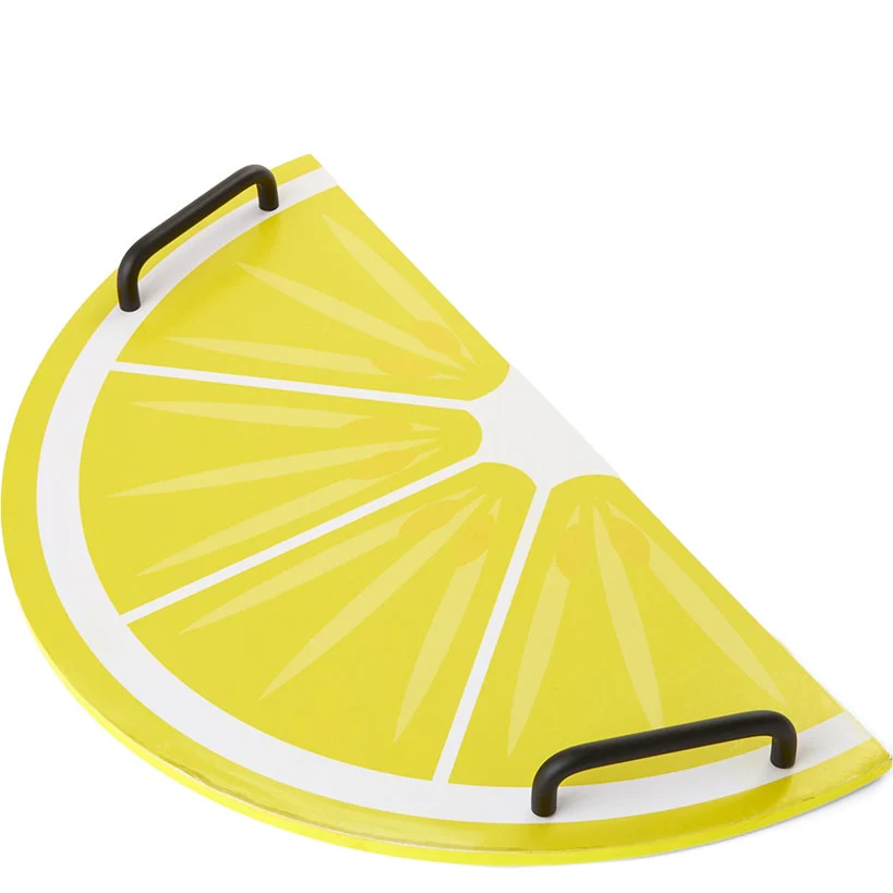 Summertime Fruits Wood Serving Tray - Lemon or Pineapple - Image 4