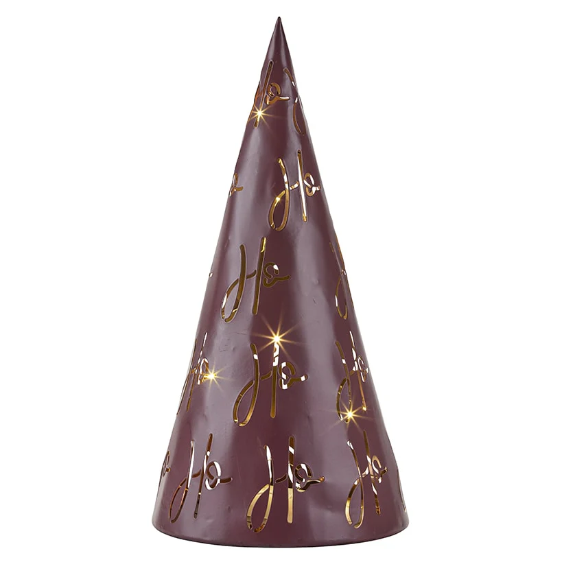 Tabletop Lighted Metal Tree - Image 6