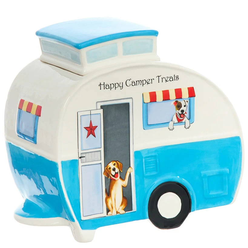 Tail-Wagging Dog Tabletop Collection - Cookie Jar or Salt and Pepper - Image 4