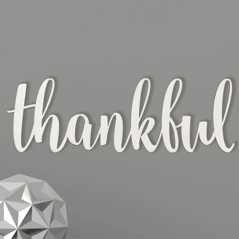 Thankful Wood Decor - Image 2