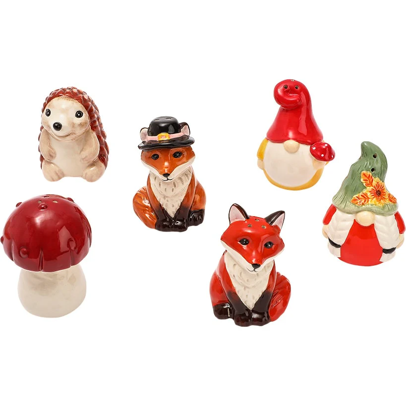 Thanksgiving Salt and Pepper Set 6 Pc. - Image 3