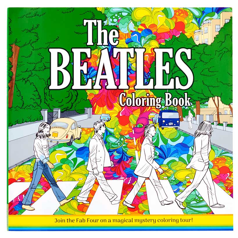 The Beatles Adult Coloring Book for Relaxation and Stress Relief - Image 2