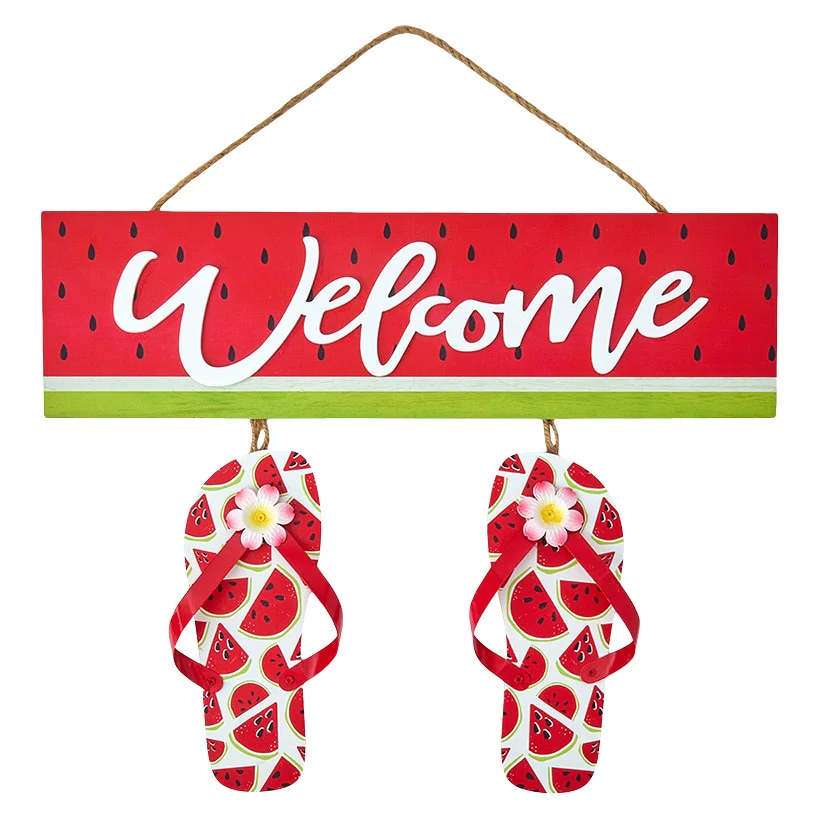 Themed Flip Flop Welcome Signs - Image 5