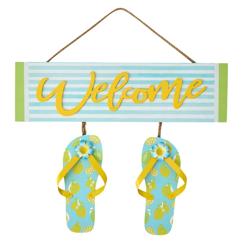 Themed Flip Flop Welcome Signs - Image 6