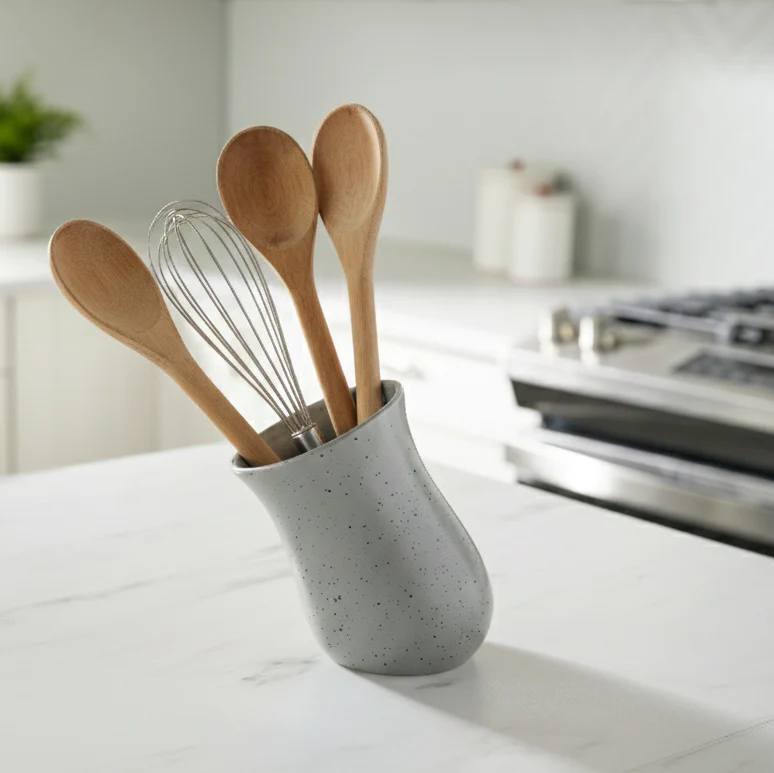 Tilted Utensil Crock - Image 3