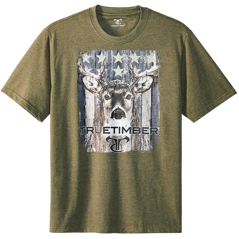 True Timber Americana Men's Short Sleeve Graphic T-Shirt - Image 4