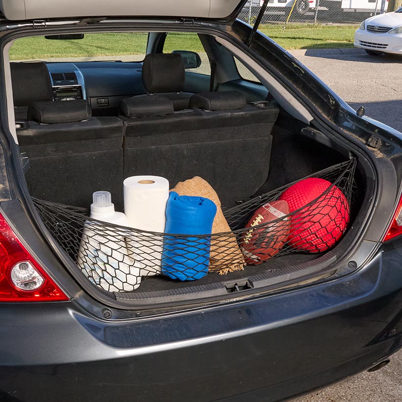 Trunk Cargo Net Versatile Lightweight Pet Barrier Car Organization - Image 3