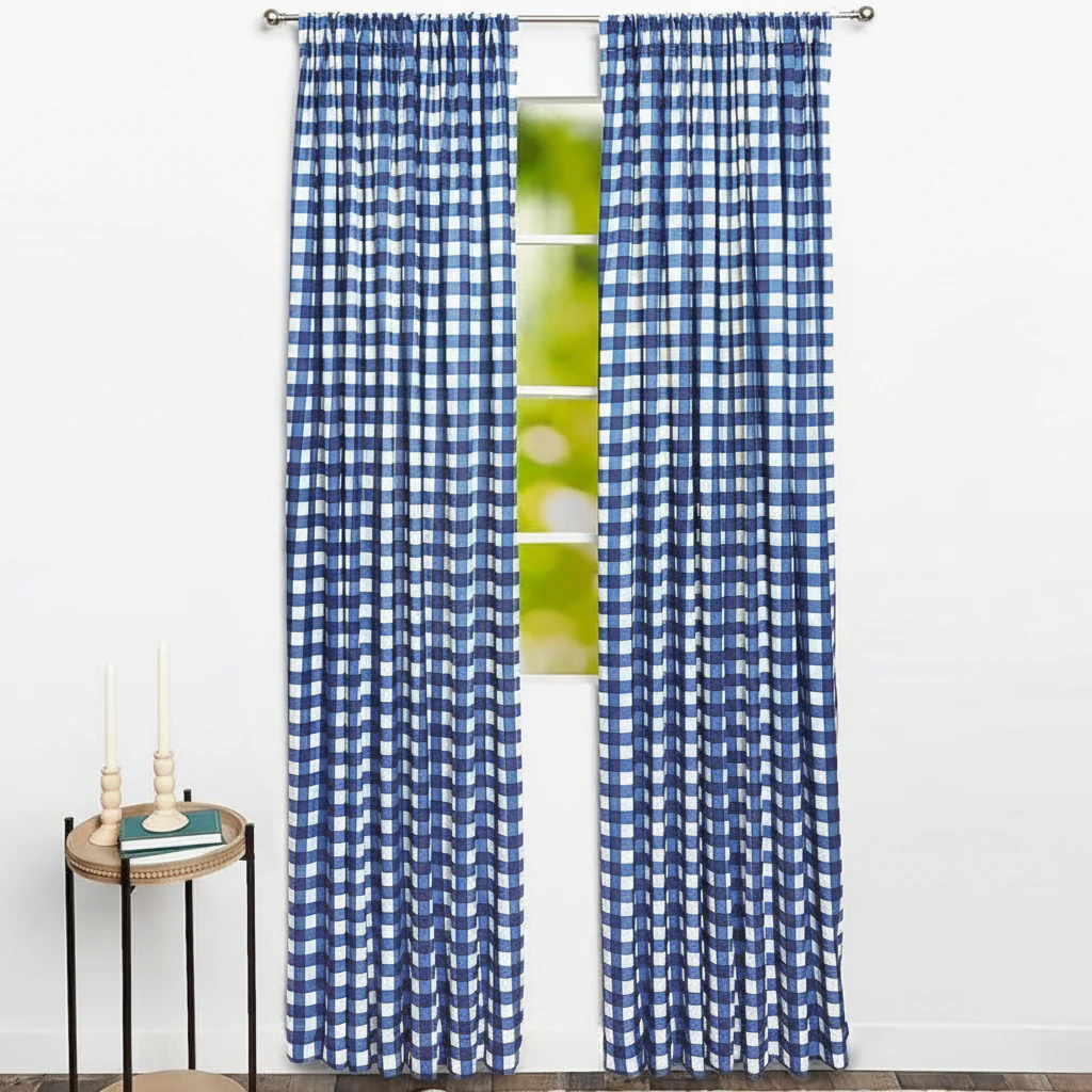 United Plaids Window Panel 50" x 63"
