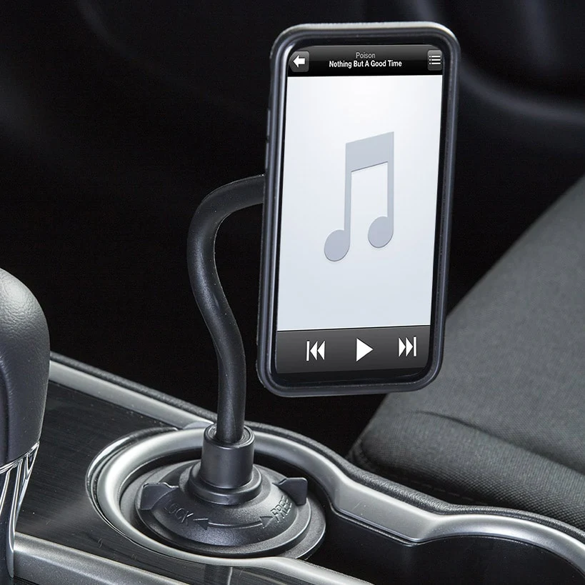 Universal Flexible Car Cup Phone Holder Magnetic Or Non-Magnetic - Image 2
