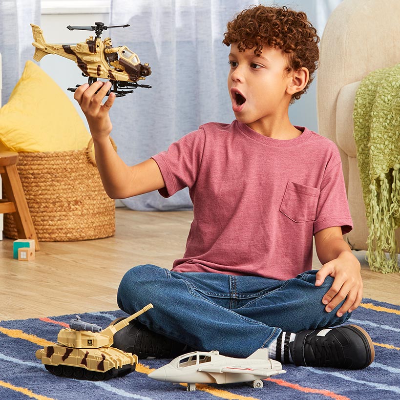 U.S. Army Combat Forces Toy Set - Military Vehicles for Imaginative Play - Image 3