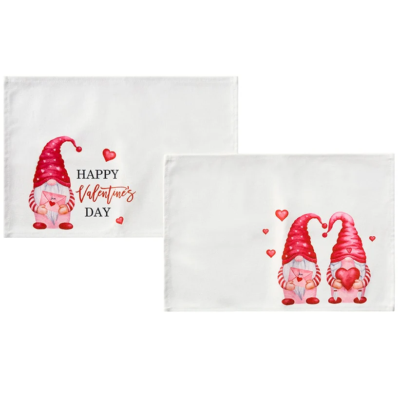 Valentine's Day Whimsical Gnome Printed Tabletop Collection - Image 6