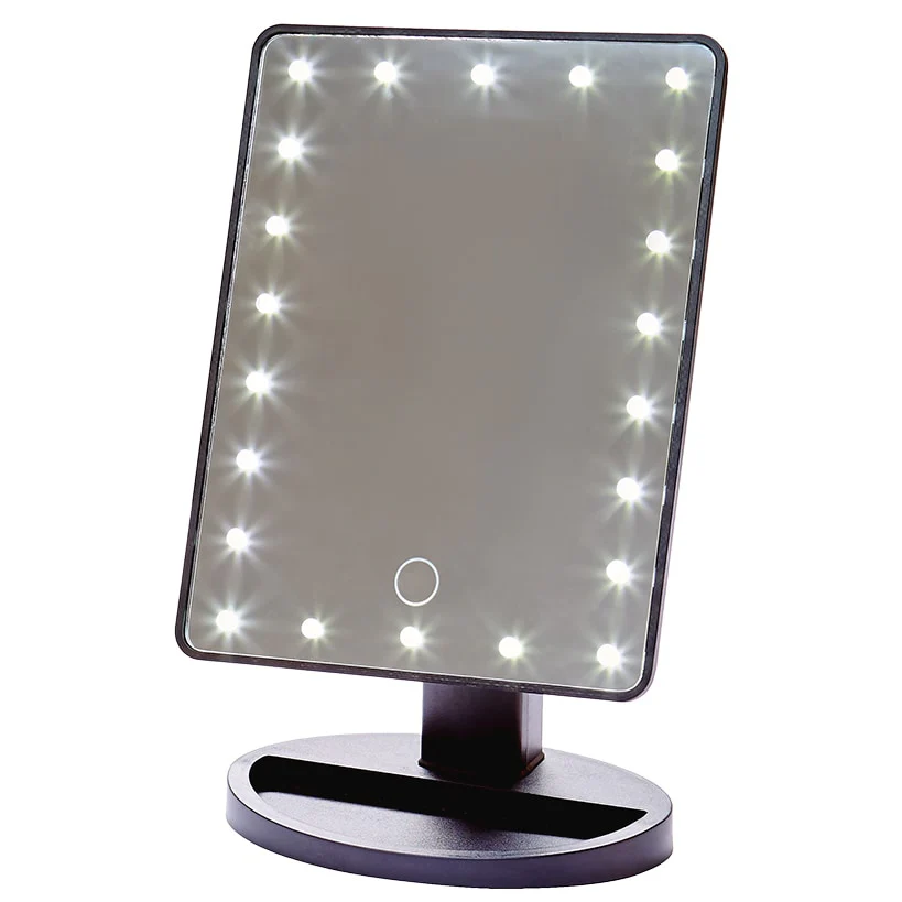 Vanity Mirror Make Up Mirror with Light Portable Touch Screen - Image 4