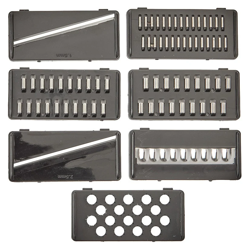 Vegetable Chopper Set - Slice, Shred, Grate, Peel - Image 3