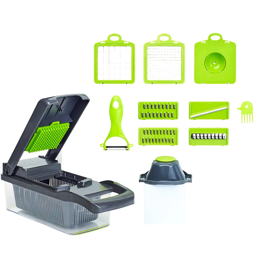 Vegetable Shredder & Chopper - 12-in-1 - Image 2