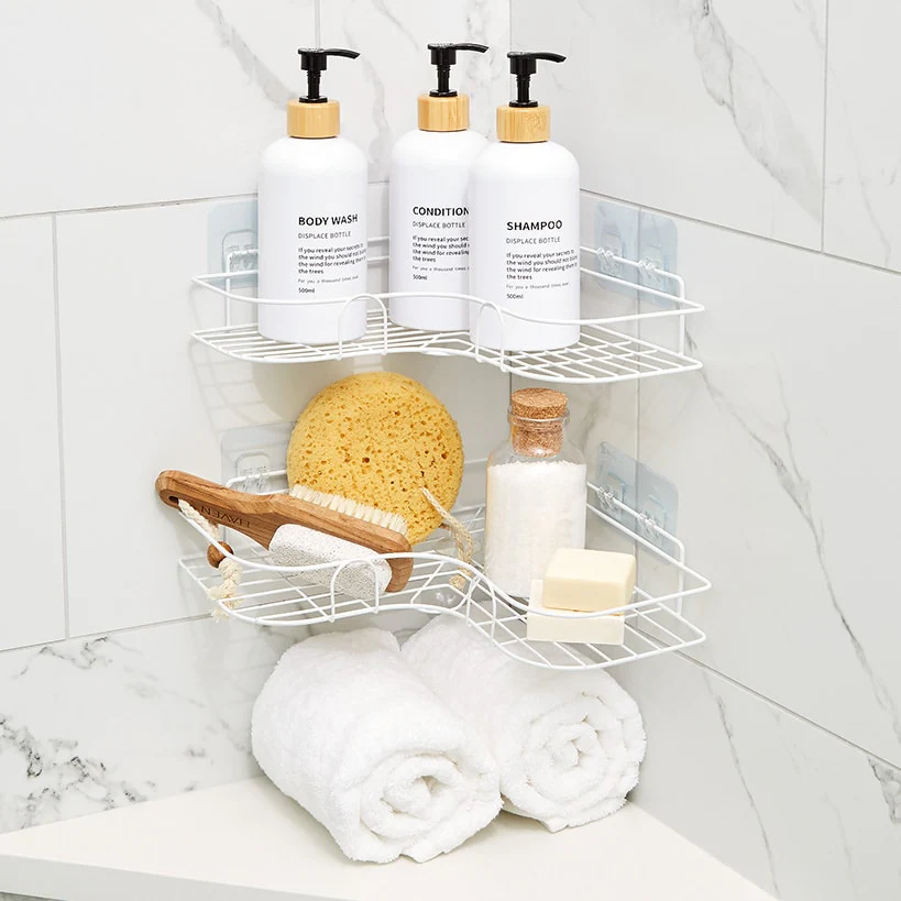 Wall Mounted Bathroom Shelf - Set of 2 - Image 2