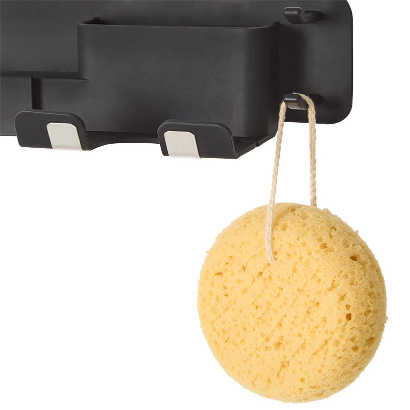 Wall-Mounted Silicone Hair Dryer and Accessories Holder - Bathroom - Image 3