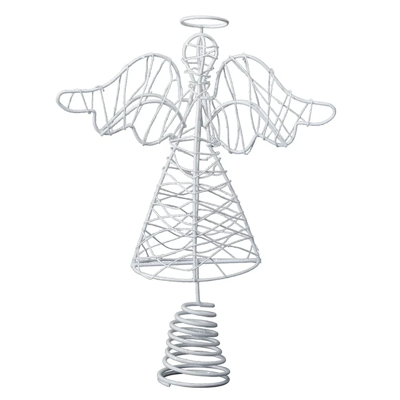 White Angel Tree Topper - Image 2