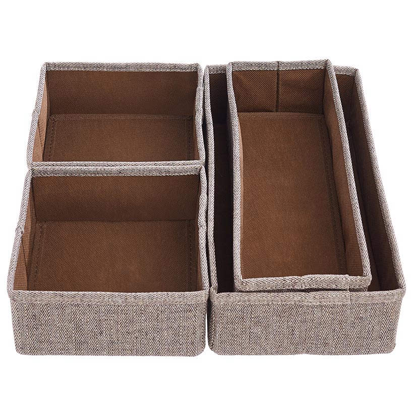 Whitmor Bedroom or Closet Drawer Organizers - Set of 4 - Image 3