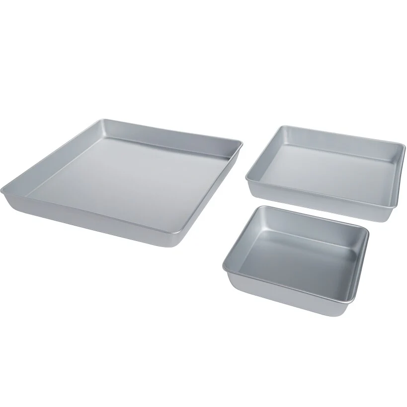 Wilton Nonstick Square Baking Pans - Set of 3 - Image 2
