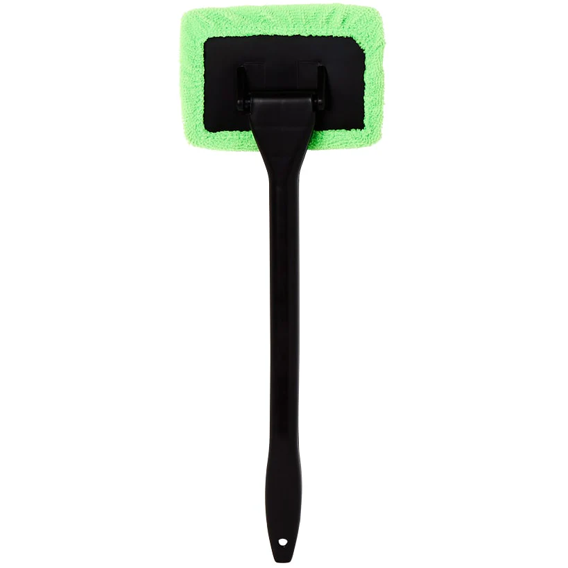 Windshield Cleaning Tool Wand With Microfiber Pad Ergonomic Handle - Image 4