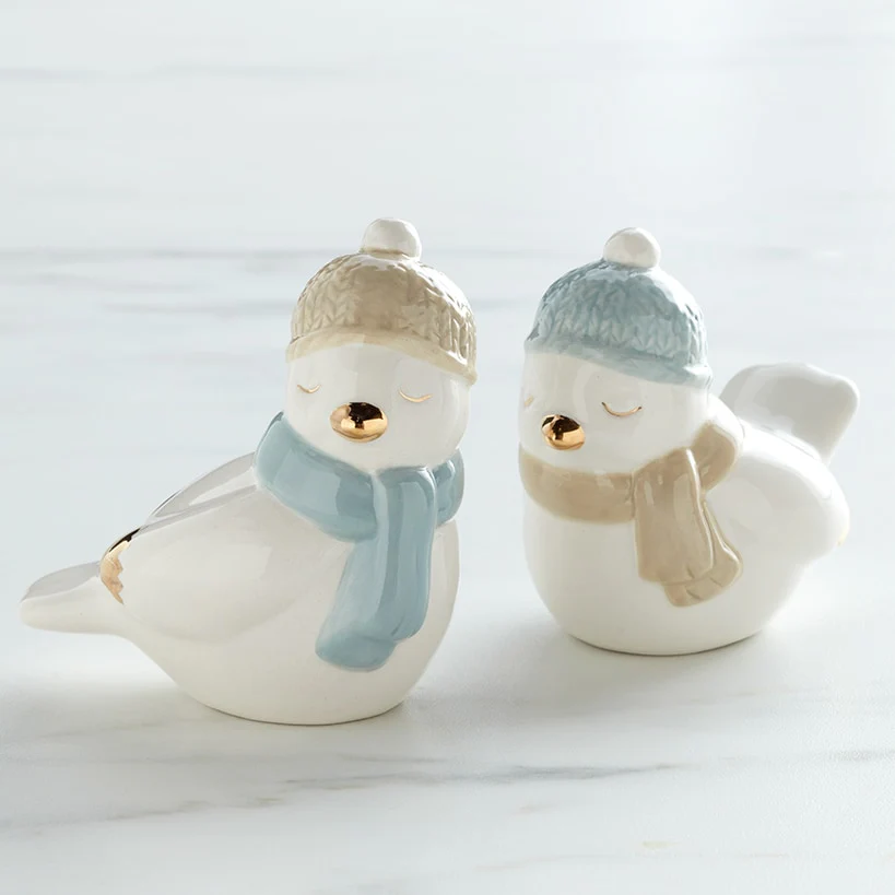 Winter Birds Salt and Pepper Shakers - Image 4