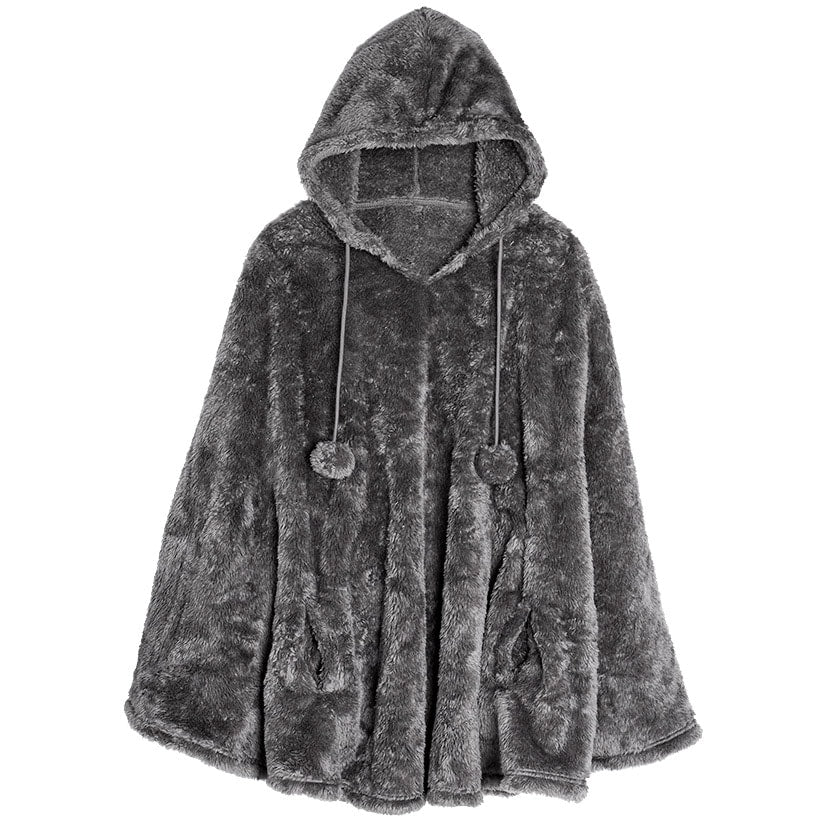 Women's Comfy Cozy Weekend Poncho - Image 9
