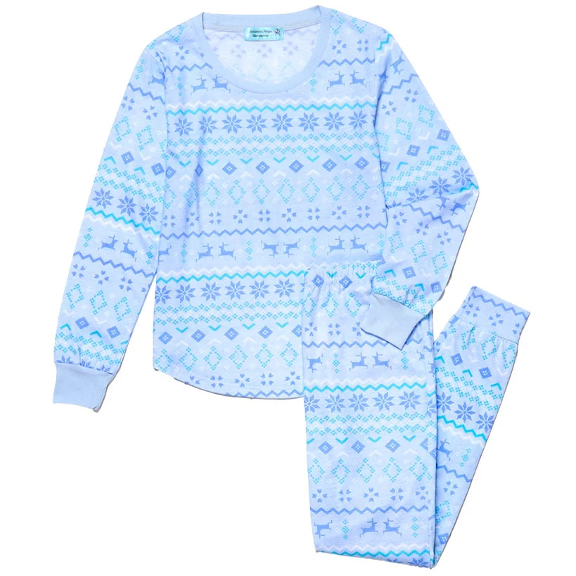 Women's Fair Isle Knit Pajama Set - Image 2