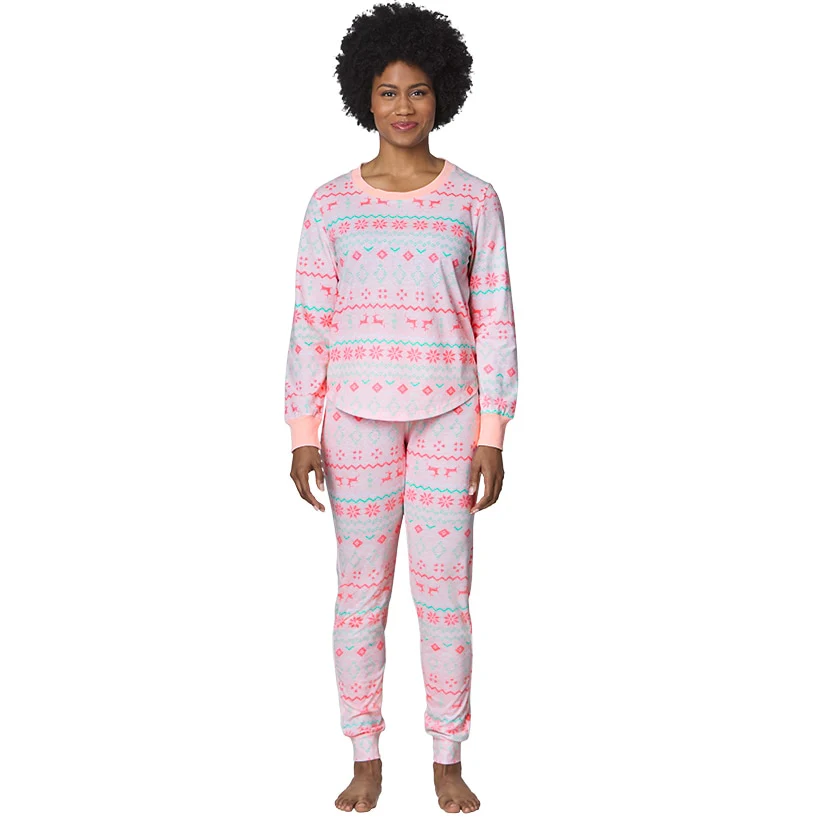 Women's Fair Isle Knit Pajama Set - Image 7