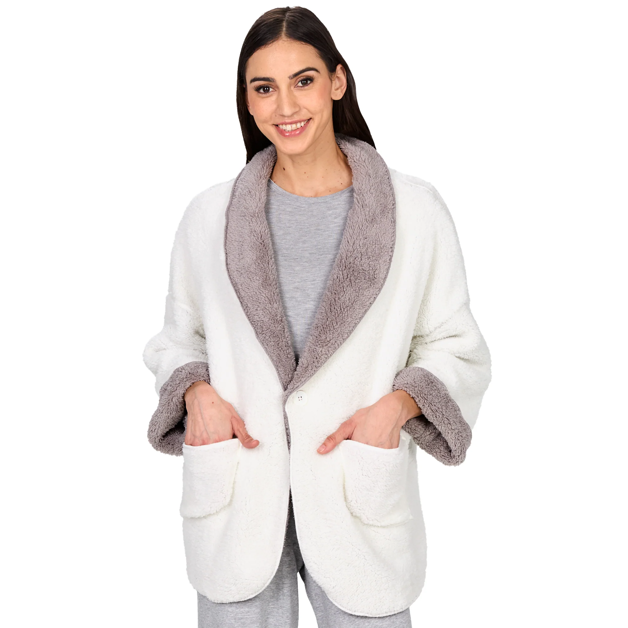 Women's Fleece Reversible Jacket - Image 27
