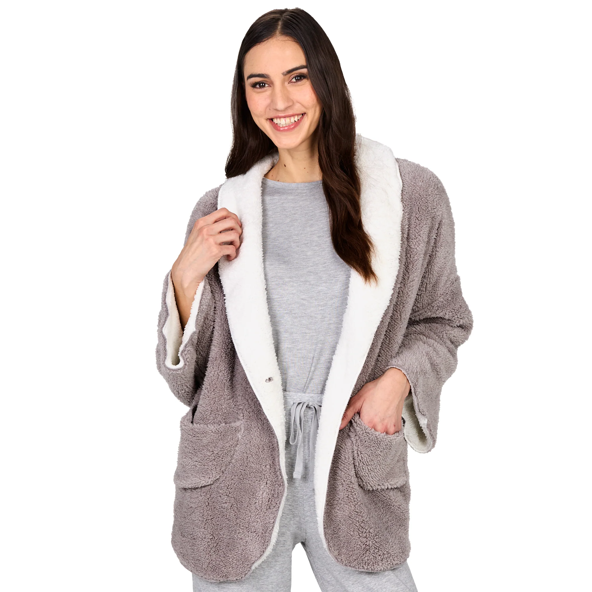 Women's Fleece Reversible Jacket - Image 28