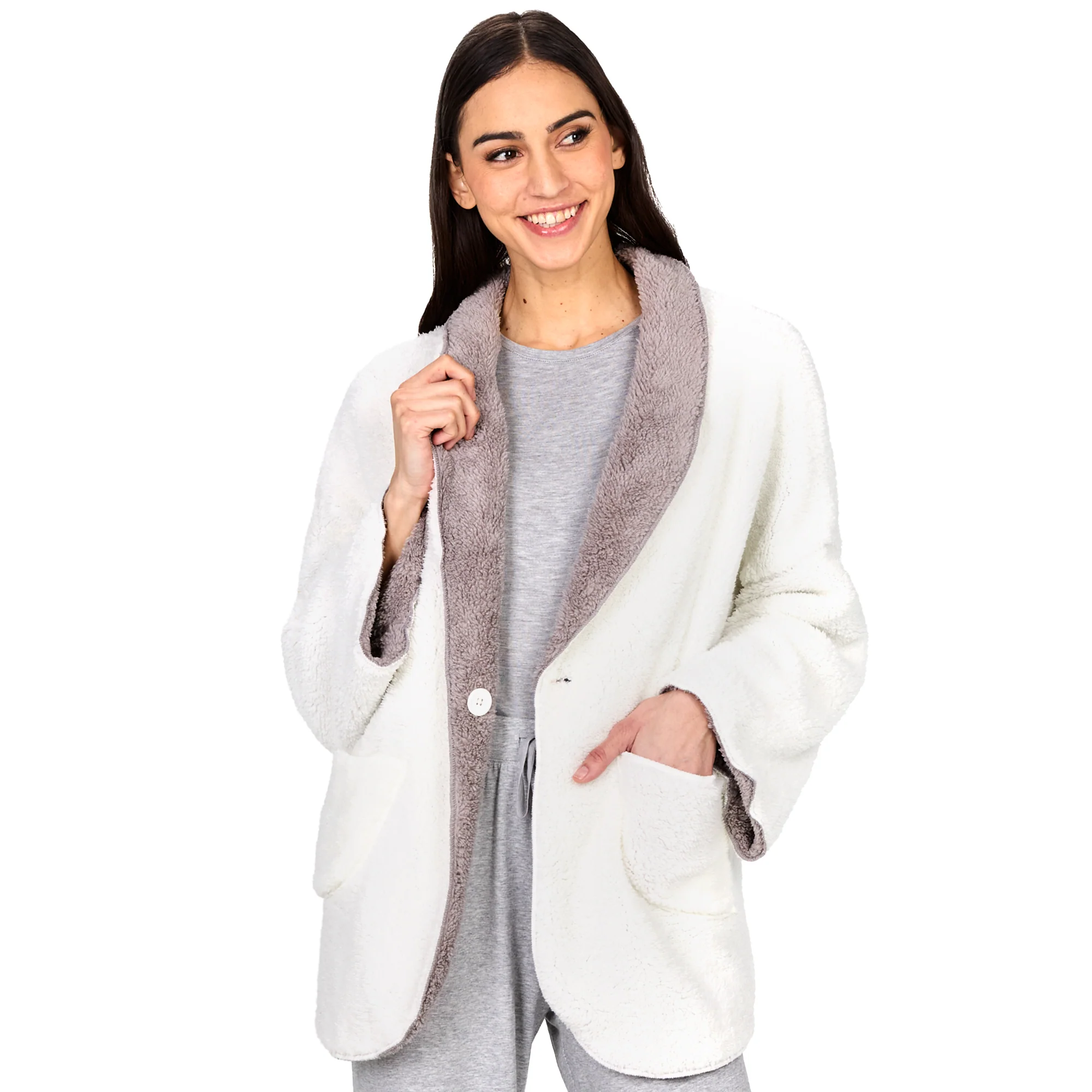 Women's Fleece Reversible Jacket - Image 32
