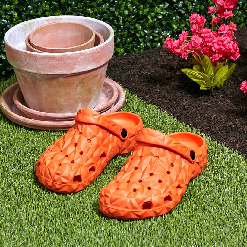 Women's Geometric Clogs - Image 2