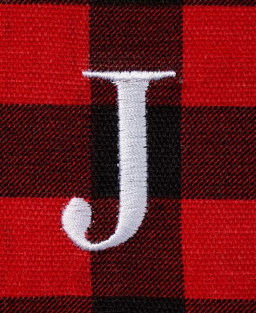 Women's Monogram Red Buffalo Plaid Tote Bag with Matching Purse Set - Image 6