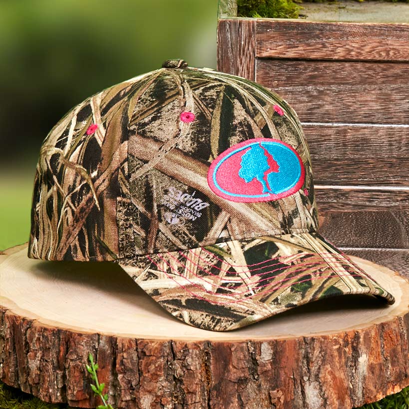 Women's Mossy Oak Camo Baseball Cap - Image 3