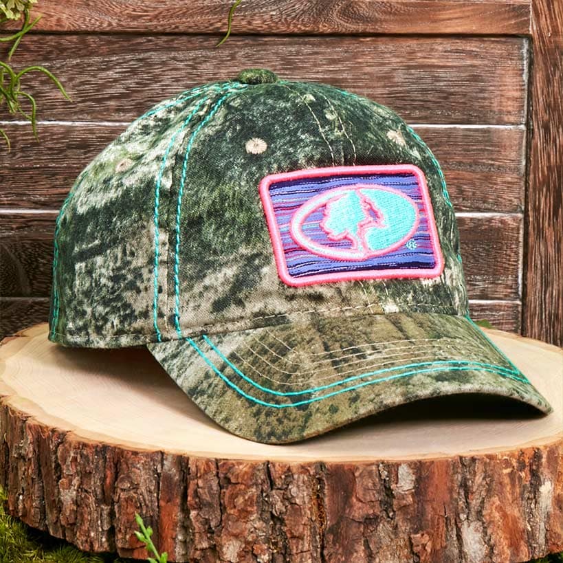 Women's Mossy Oak Camo Baseball Cap - Image 5