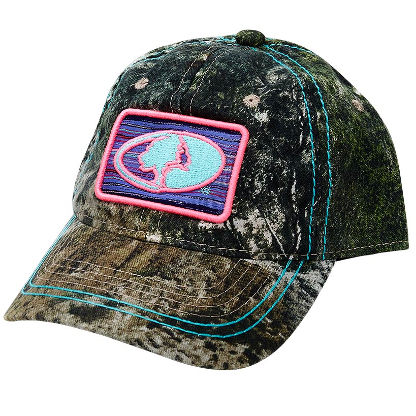 Women's Mossy Oak Camo Baseball Cap - Image 9