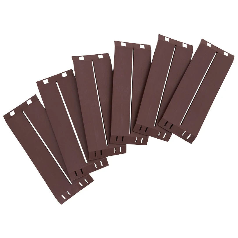 Wood Plank Raised Garden Bed - 6 Piece Kit - Image 2