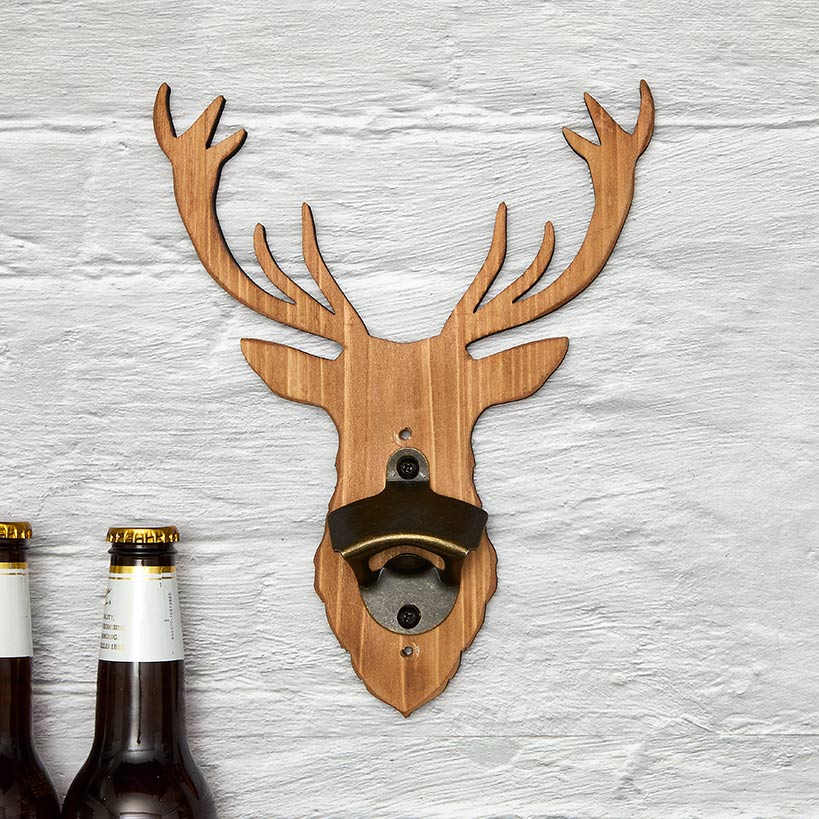 Woodland Wall Mounted Bottle Opener Plaque - Image 3