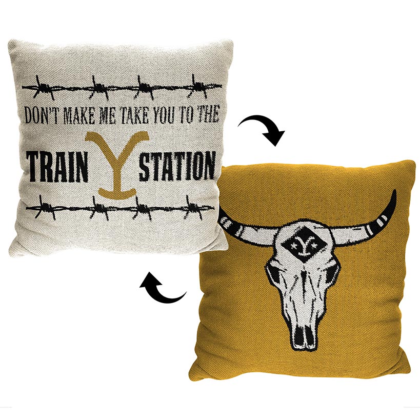 Yellowstone Jacquard Pillow 20" - Image 3