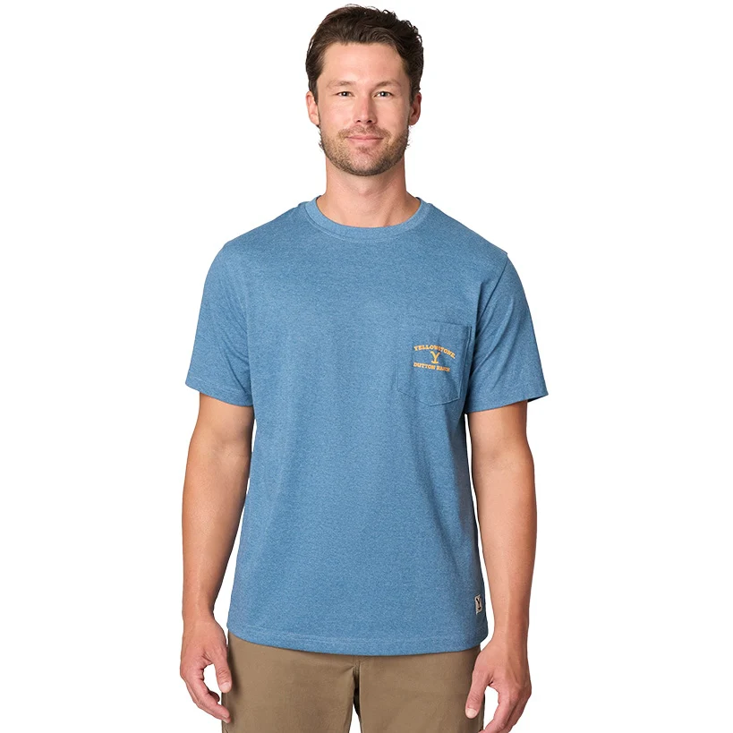 Yellowstone Short-Sleeve Shirt with Pocket - Image 12