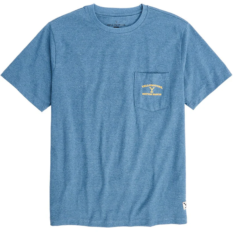 Yellowstone Short-Sleeve Shirt with Pocket - Image 3