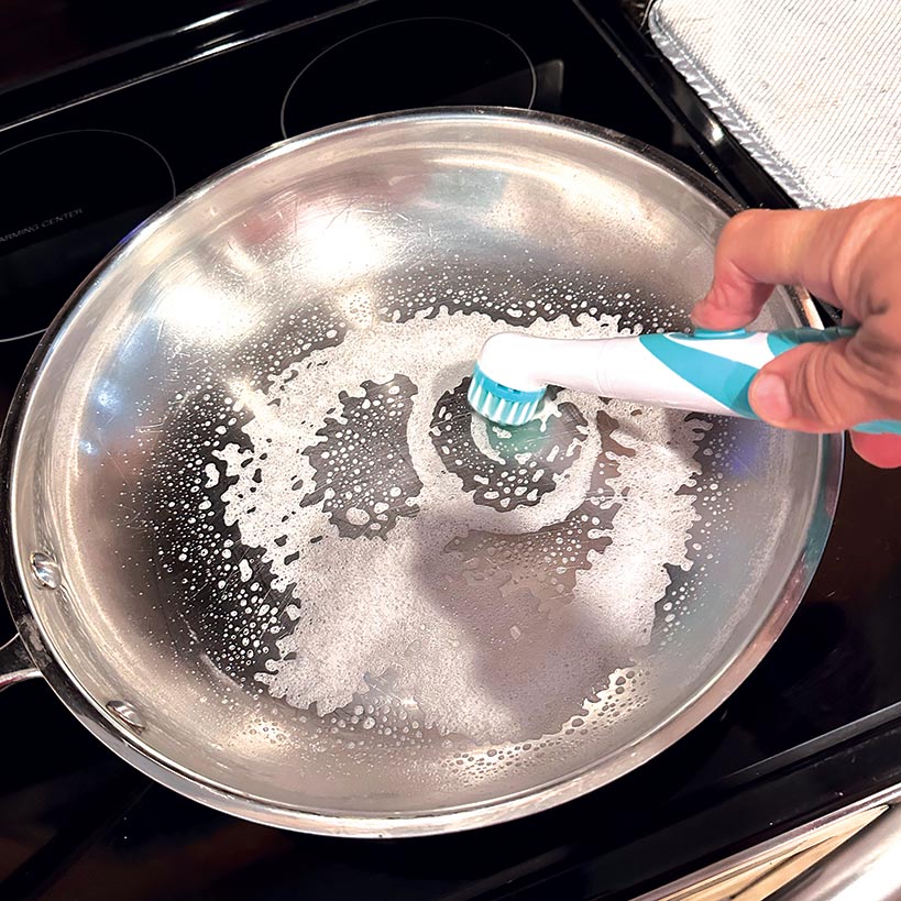Zippi® Power Scrubber - Effortless Cleaning, 4 Interchangeable Brush Heads - Image 9